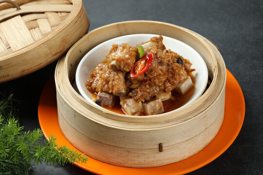 豆豉蒸排骨