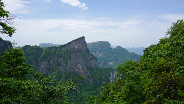 张家界天门山风景