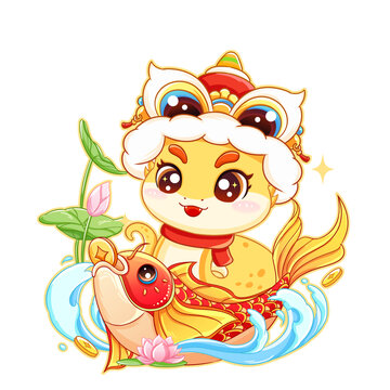 蛇年ip年年有余