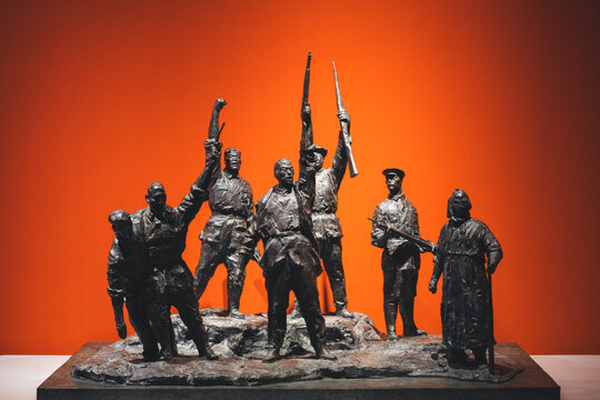 历史场景雕塑