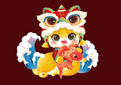 金蛇送福好运连连