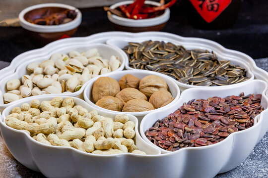 零食拼盘坚果花生组合