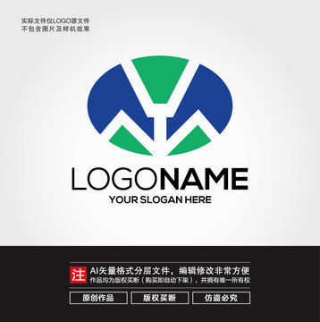 YM字母LOGO
