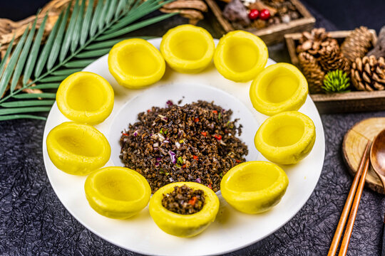 菌香窝窝头