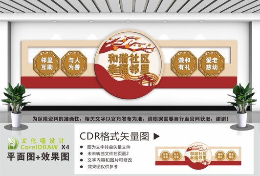 和谐社区幸福邻里