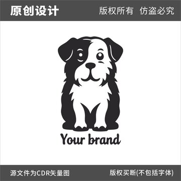 站立小狗LOGO