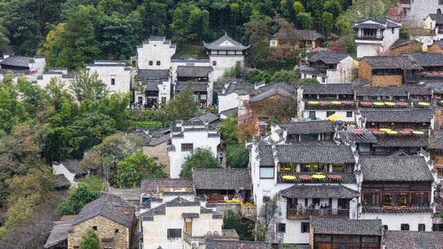 篁岭晒秋