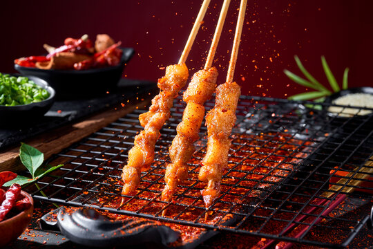 烤羊肉串