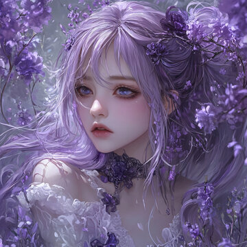 厚涂少女