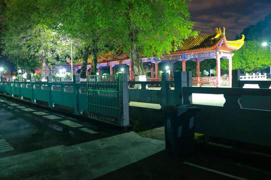 乡村夜景