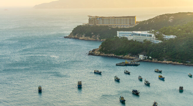 海岛晨曦