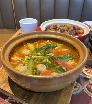 番茄丸子汤