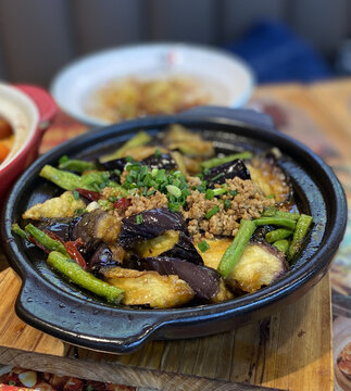 茄子豆角