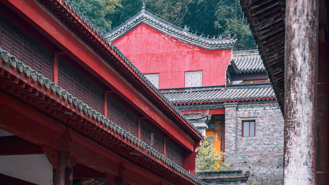 古建筑屋檐房檐