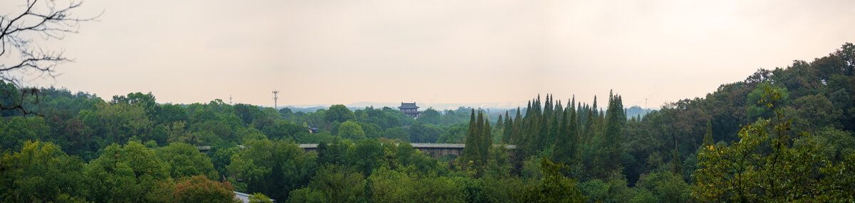 深山古寺全景