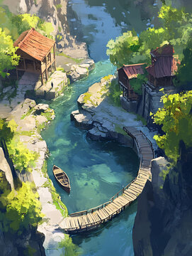 动漫场景设计