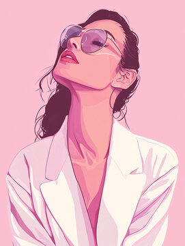墨镜人物