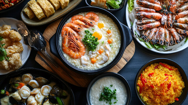 海鲜砂锅粥套餐