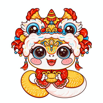 蛇卡通