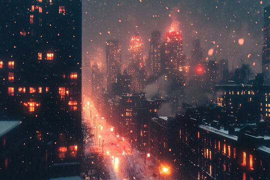 飘雪都市