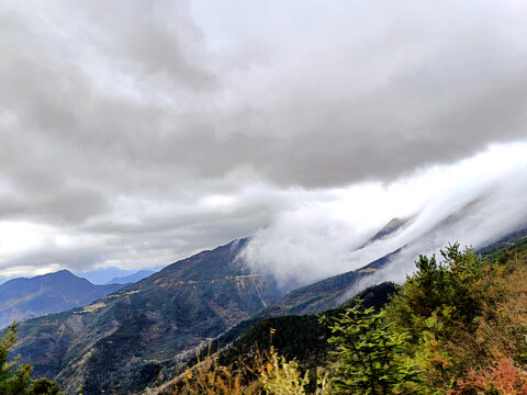 牛背山高山流云