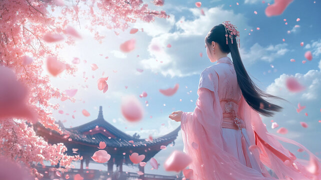花谢花飞花满天