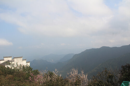 中国山水画风景