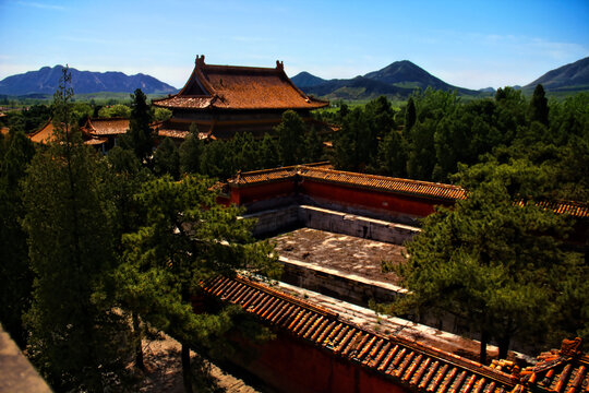 清东陵慈禧陵马兰峪