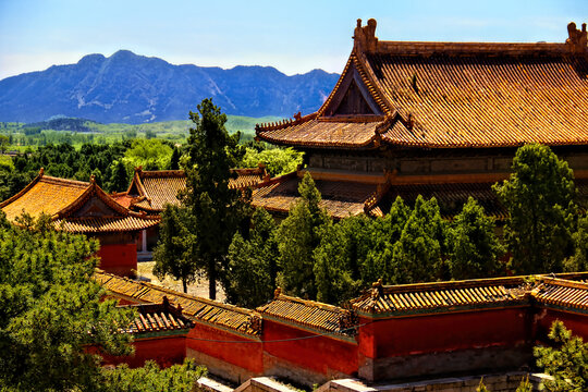 清东陵慈禧陵地面建筑