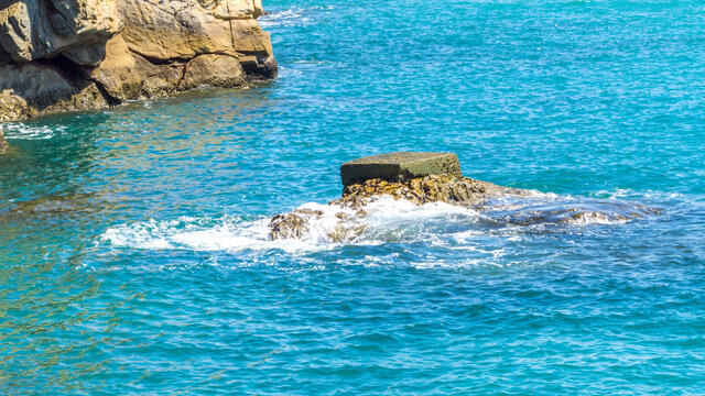 东澳岛海景海浪