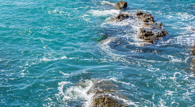 东澳岛海景海浪
