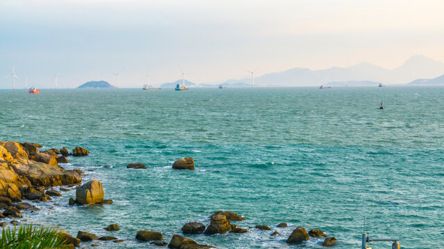 东澳岛海天一色