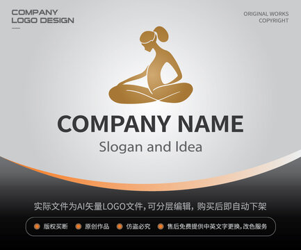 瑜伽LOGO