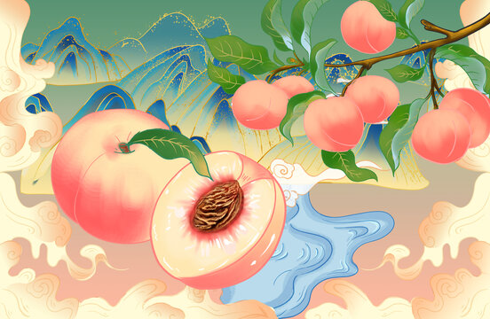 水蜜桃水果