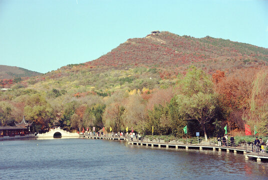 北京北宫森林公园秋景