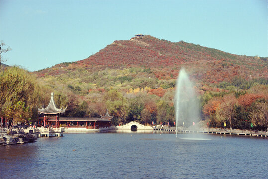 北京北宫森林公园秋景
