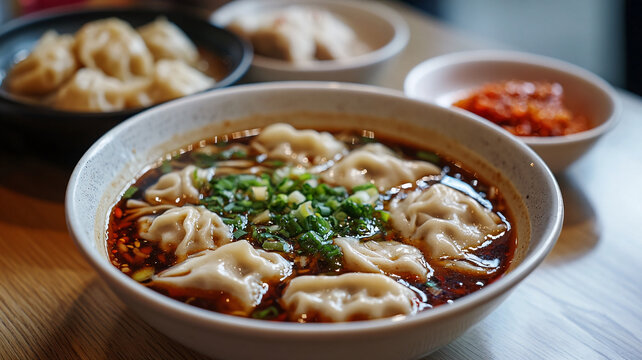 酸汤水饺