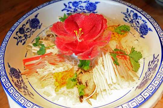 洛阳水席牡丹燕菜