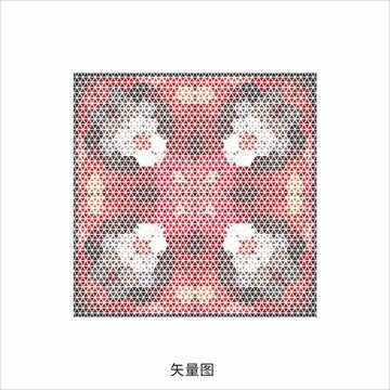 毛毯墙砖图案