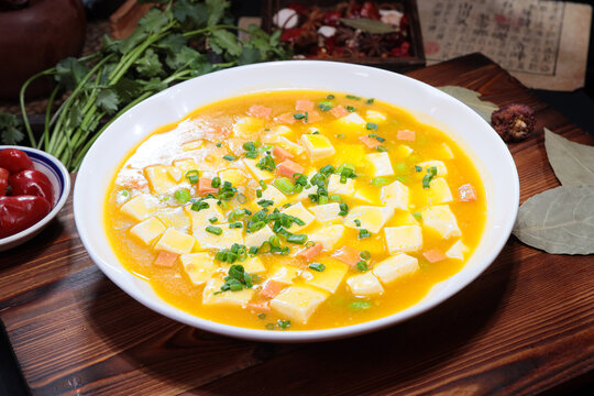 蟹黄豆腐