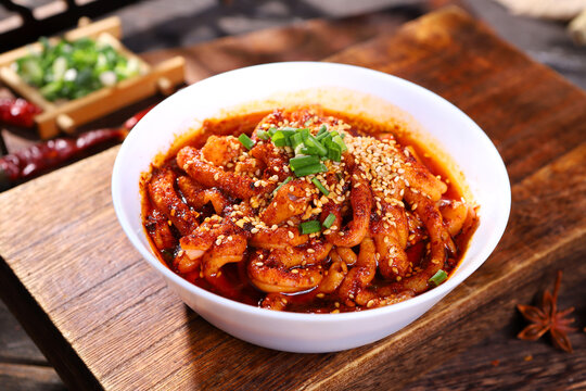 香辣鸭肠