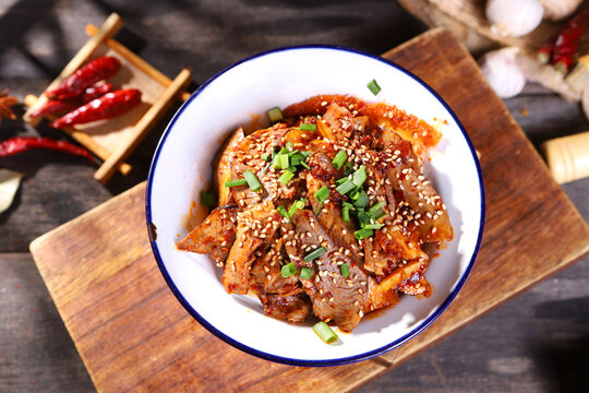 椒麻牛肉