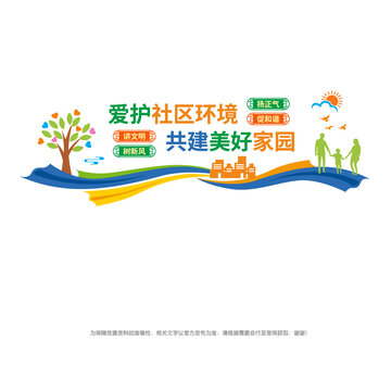 社区文明新风尚宣传栏