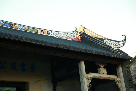 中式建筑屋檐
