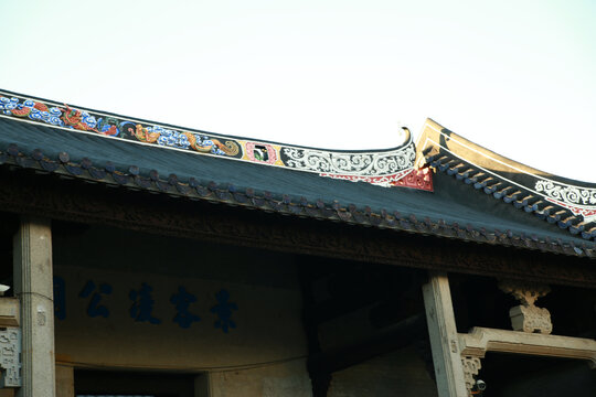 中式建筑屋檐