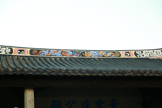 中式建筑屋檐