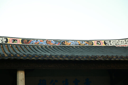 中式建筑屋檐