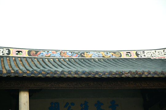 中式建筑屋檐