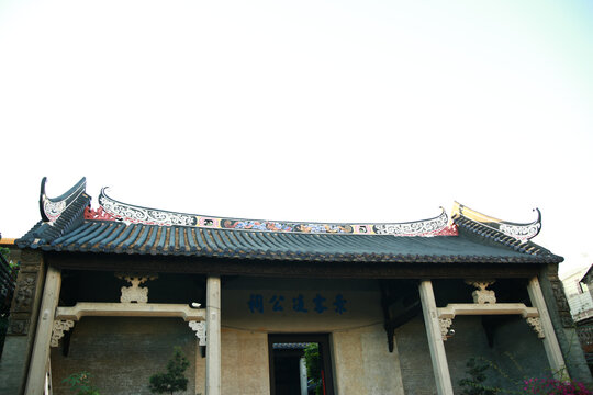 中式建筑屋檐