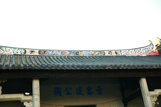 中式建筑屋檐